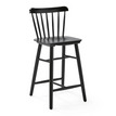 стул Кьявари Барный Черный, деревянный фото
